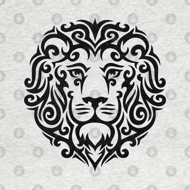 Royal Lion Face by Right-Fit27